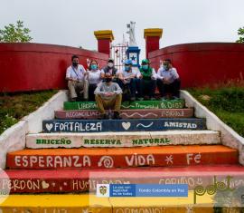Colombia Sostenible invierte $1.120 millones en huertos productivos para la paz en Briceño, Antioquia