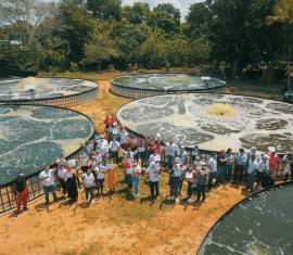 60 pequeños productores certifican sus competencias acuícolas en el Bajo Cauca